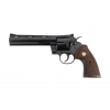 Colt Python .357 Magnum Blue/Black 6" Barrel 6 Rnd Wood Grip