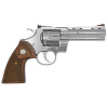 Colt Python .357 Magnum Revolver 4.25" Barrel 6 Rounds Walnut Target Grips Semi-Bright Stainless Steel Finish