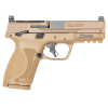SMITH & WESSON M&P9 M2.0 OR Compact 9mm Luger 4" Barrel 15 Round Capacity