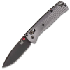 Benchmade 535BK-4 BUGOUT Knife, Drop Point Blade Plain Edge Grey