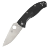 Spyderco 122PBK Tenacious Linerlock Black 3.375" Drop-point Blade