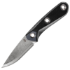 Gerber Principle Stonewash/Black Fixed Blade Knife, Plain Edge, Drop Point