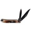 Case 00045 Amber Bone SS Peanut Pocket Knife 2.875" Overall length