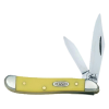 Case 00030 Yellow CV Peanut Pocket Knife 2.1" Blade