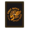 Rivers Edge Tin Sign 12in x 17in Fast Boys Speed Shop
