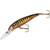 Bomber Deep Long A Minnow 24A Jerkbait/Trolling Hard Minnow 3.5" 3/8 Oz Gold Prism Black Back & Bars Orange Belly