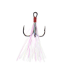 Nichols Lures x Decoy Y-F33F Treble Hook 3/0 Tied Pearl Flasha