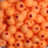 TroutBeads Blood Dot Sun Orange 8 mm