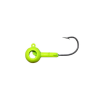 Leland Eyehole Round Jighead - 3/16oz Chartreuse