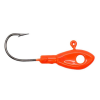 Leland's Lures Eye Hole Minnow Head Jig Head Orange 1/16 oz.