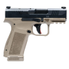 Canik Mete MC9L Sub-Compact Frame 9mm Luger 17+1 3.18" Black Steel Barrel FDE