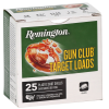 Remington Gun Club 12 Gauge 2-3/4" 8Oz 8 Shot Target Load 25 Rounds