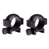 Vortex 1-inch Rifle Scope Rings Low Picatinny/Weaver Mount Set of 2 Black