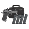 Springfield 1911 DS Prodigy Comp 9mm 5" Barrel 20rd / 17rd Magazines Package with Tritium Front Sight, Viridian RFX11 Green Dot and Range Bag