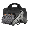 S&W Bundle M&P 9 Shield Plus OR 3.1" Barrel 9mm 10/13rd Pistol Savior Bag and 6 Mags