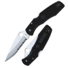 Spyderco C10PSBK Endura Knife 3.94" Combo Edge Spear Point VG-10 Blade