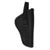 Bulldog DLX20 Pit Bull OWB Black Nylon Belt Loop Fits Glock 43 Fits Ruger LC9 Fits S&W Bodyguard Fits Glock 42 Fits 2-3" Barrel Right Hand