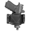 Limbsaver 12507 CrossTech Compact Leather IWB/OWB Black Polymer Belt Clip Ambidextrous