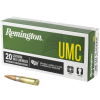 Remington UMC Ammunition 300 AAC Blackout Open Tip Flat Base 20 Rounds