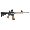 Tippmann Arms M4-22 Pro TS20 .22 LR 16" Barrel 25 Round Red Dot Sight FDE