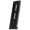 Wilson Combat 47DCB 1911 45 ACP 8 rd Stainless Steel Black Finish Low-Profile Base Pad Magazine