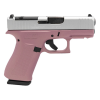 Glock 43X MOS 9mm 3.41" Barrel 10 Round Pink/Silver