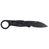 CRKT 4050K Provoke EDC EDC 2.47" Folding Black Oxide Plain Satin D2 Steel Blade, Black Aluminum Handle