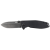 CRKT 2495K SQUID XM 2.95" Folding Drop Point Plain Black Stonewashed D2 Steel Blade/Black G10/SS Handle Includes Pocket Clip