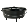 Lodge Preseasoned Camp Dutch Oven, 6 Quart