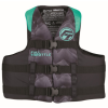 FULL THROTTLE ADULT NYLON LIFE JACKET AQUA - L/xL