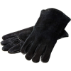 LODGE Black Leather Gloves