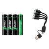 ZITHION-X AAA Rechargeable Batteries