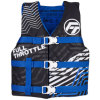 FULL THROTTLE YOUTH NYLON LIFE JACKET - BLUE