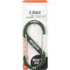 Nite Ize SBA4-08-R6 Dual Carabiner for Keys and Gear, Size #4, Olive