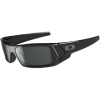 Oakley 03-471 Gas Can Polished Black with Grey Sunglasses