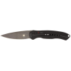 CobraTec Knives BLKDIABLOAUTO Diablo 3.50" Folding Black Stonewashed D2 Steel Blade, 4.75" Black Textured G10 Scales Handle
