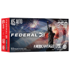 Federal AE45USA American Eagle 45ACP 230gr Full Metal Jacket 50/Box