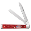 Case XX Baby Doc Stars & Stripes Dark Red Bone 10847 Stainless Pocket Knife