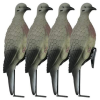 LUCKY DUCK 21-30020-6 CLIP ON DOVES WITH STAKES 4 PACK