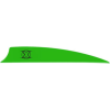 Bohning X Vane 3.5 Inch Shield Cut 36 Pack Neon Green