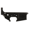 Spikes STLS045 No Logo Stripped Lower Receiver Multi-Caliber 7075-T6 Aluminum Black Anodized for AR-15