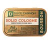 Duke Cannon Supply Co. Solid Cologne Bourbon - Charred Oak Barrel - Men's Concentrated Balm 1.5 oz.