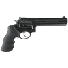 Ruger GP100 357 Mag/38 Spl Alloy Steel 6" Heavy Barrel 6rd Black Hogue Monogrip Blued