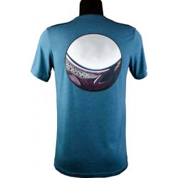Cheeky Fishing Midnight Snack T-Shirt - Mens, Steel Blue, XX-Large