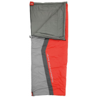 ALPS Mountaineering Cinch 40 Sleeping Bag, Flame Red/Coal, 35in x 82in