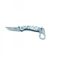 Brighten Blades Faith Keychain Folding Knife, 1.6in, 8Cr13MoV Stainless Steel, Clip Point