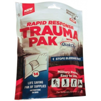 QuikClot Rapid Response Trauma Pak w/QuikClot