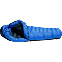 Western Mountaineering Puma Gore Infinium Sleeping Bag, Right Zip, Royal Blue/Black, 5.6in