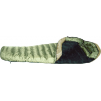 Western Mountaineering Badger Gore Infinium Sleeping Bag, Right Zip, Sage/Black, 6in
