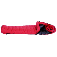Western Mountaineering Apache Gore Infinium Sleeping Bag, Right Zip, Crimson/Black, 5.6in